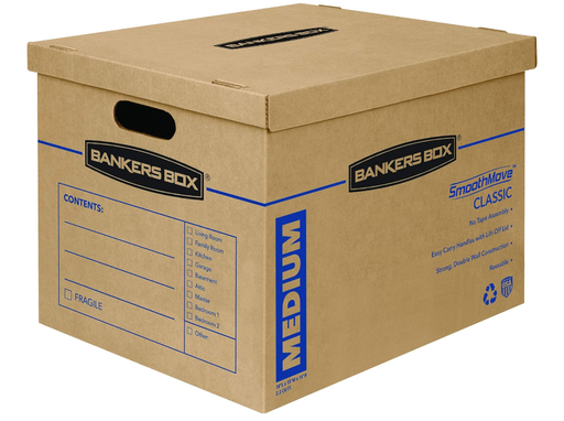 Bankers Box Medium Classic Moving Boxes