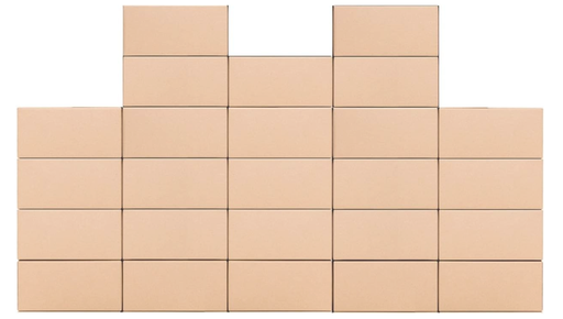 Brown 9x6x4 Inches Small Business Mailing Packaging